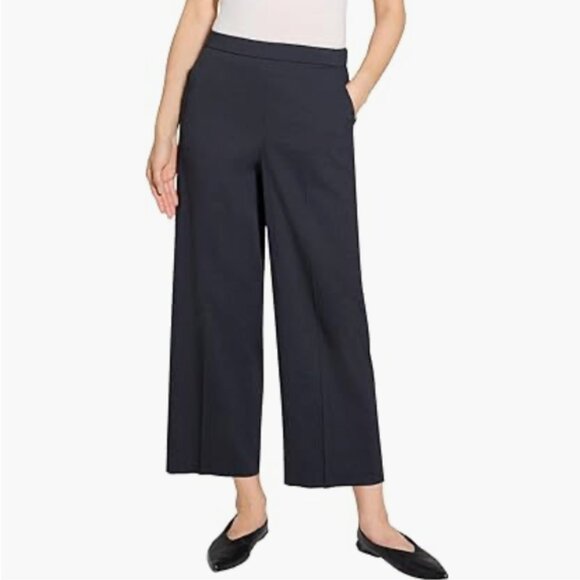 Theory Women's Clean Terena Concord Good Crunch Pant Black Size 10 6061